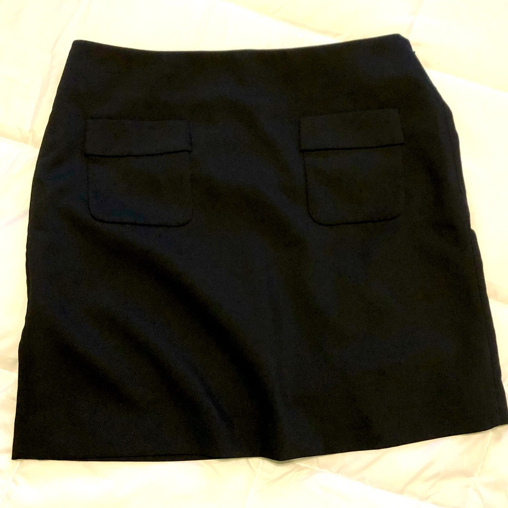 Loft Mini Skirt with Fashion Back Pockets